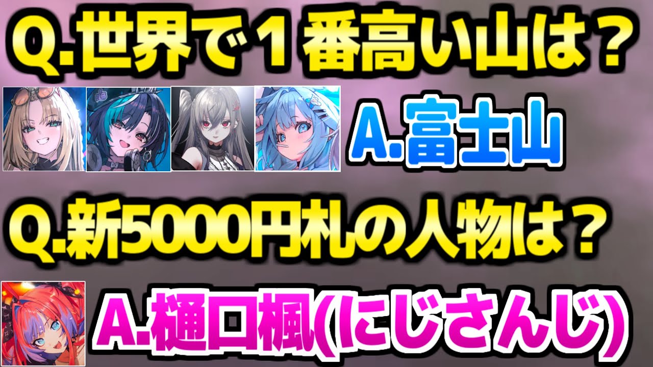 【学力テスト】FGが小学生級テスト→マジメな珍回答と爆笑が止まらない一同ｗ「社会は得意」【ホロライブ 切り抜き/虎金妃笑虎/輪堂千速/綺々羅々ヴィヴィ/響咲リオナ/水宮枢/博衣こより】