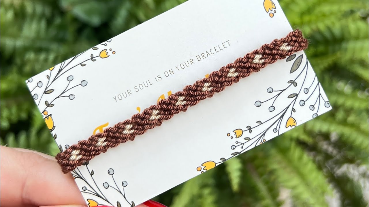 Mini Kalpli Bileklik Yapımı / Kalpli Bileklik / İpten Kolay Bileklik Yapımı / DIY