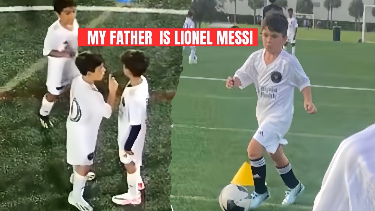 How good Mateo Messi has become now😲