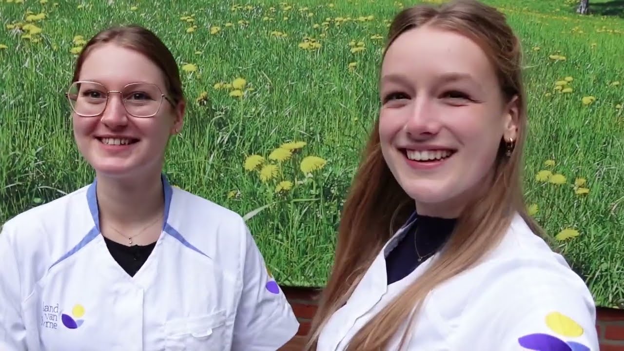 Hi! Ik ben Mirte, ik heb een bijbaan als zorgassistent in de ouderenzorg bij het Land van Horne!
