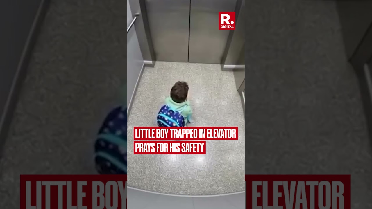 Heartwarming: Little Boy Trapped in Elevator, Prays for his Safety