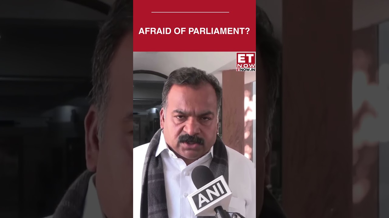Manickam Tagore Accuses PM Modi Of Fear Over Lok Sabha Turmoil | Business News | ET Now #shorts