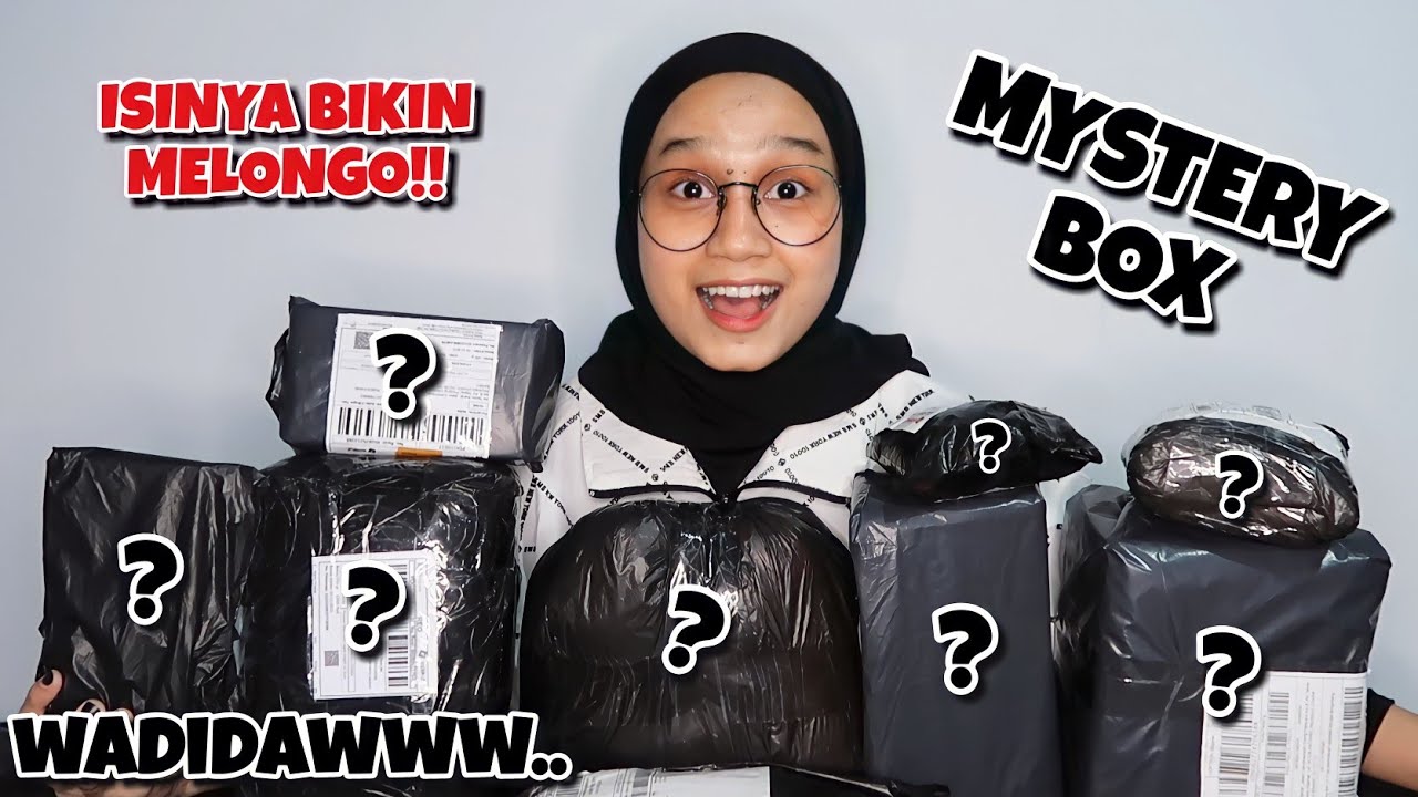 SUPER WOWWW!! UNBOXING MYSTERY BOX 10K SAMPAI 50K EDISI LINE FRIENDS.. #1
