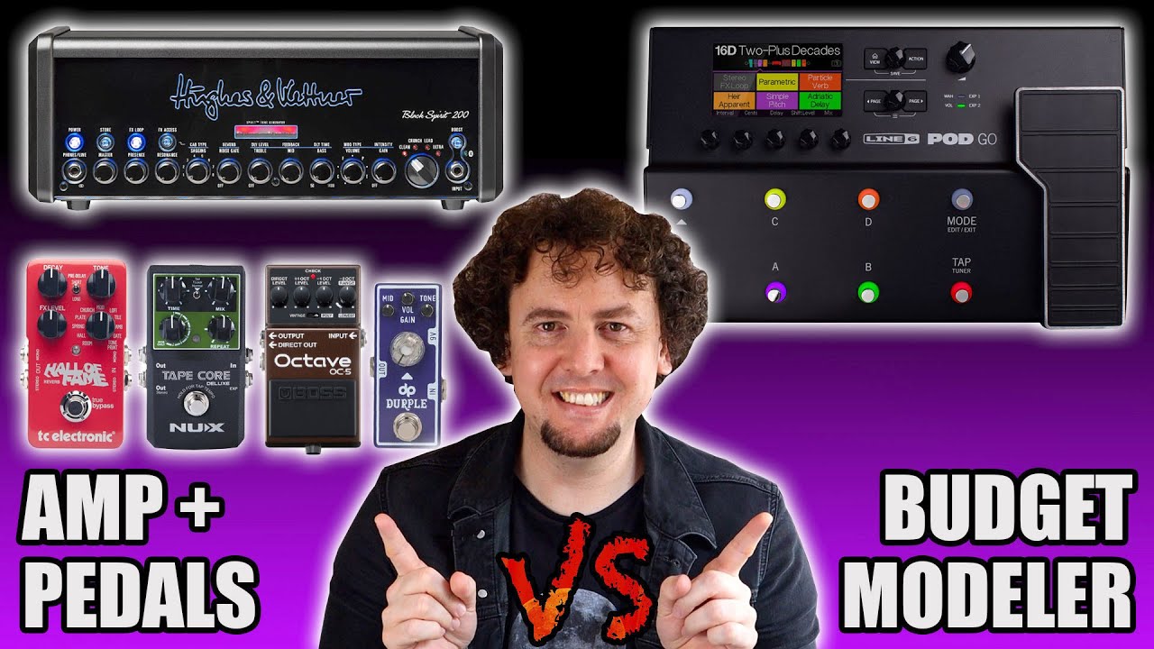 Line 6 Pod Go vs amp + cheap pedals | Indie and garage rock edition | Which is better?