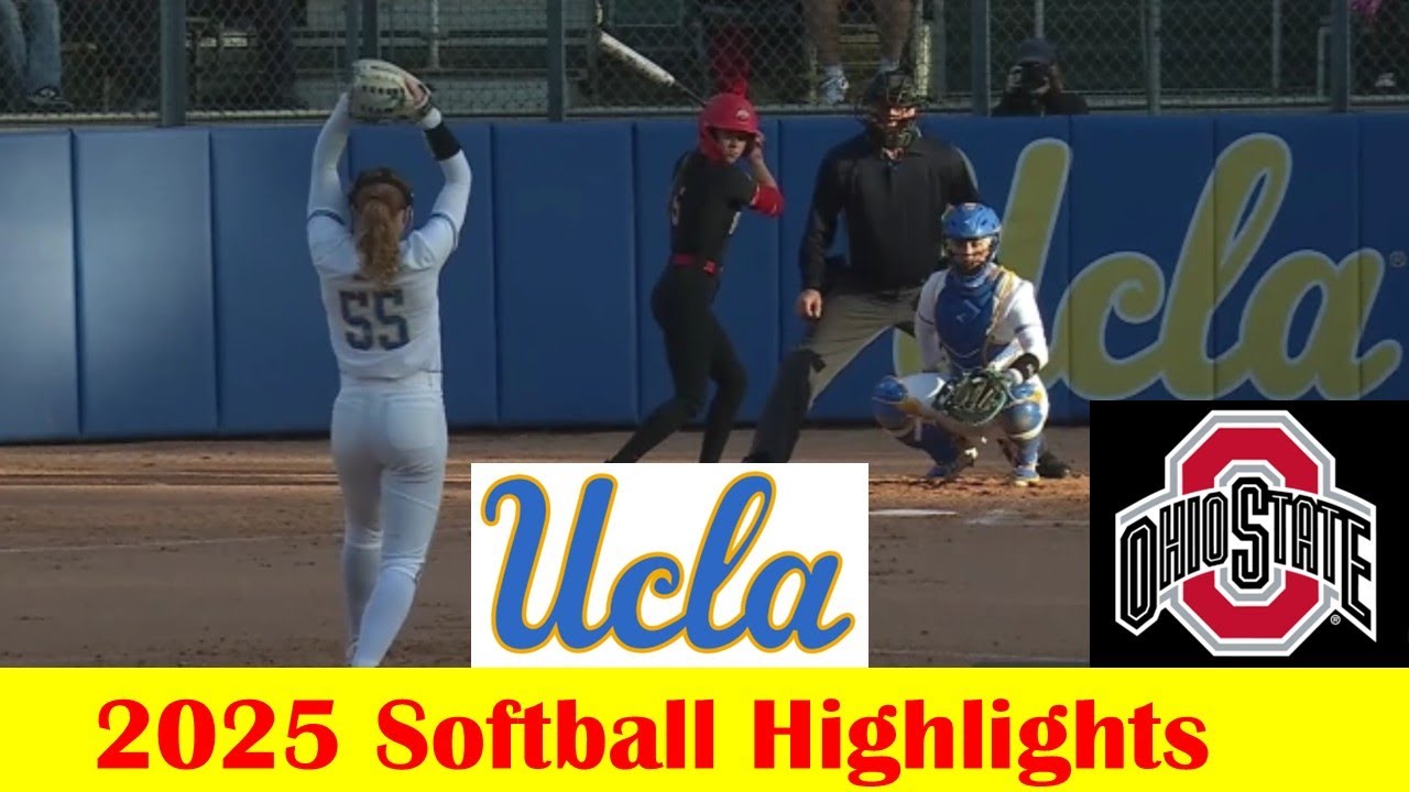 #21 Ohio State vs #9 UCLA Softball Game Highlights 4 4 2025