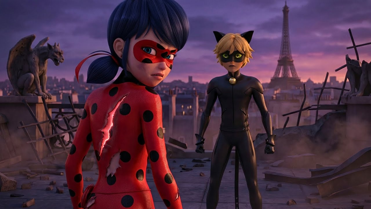 Trapped! 😨 Adrien Corners Marinette in Locker Room!
