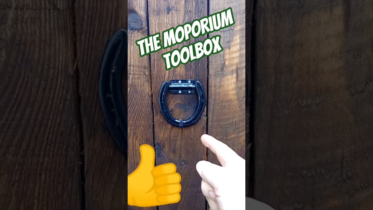 Make a horseshoe knocker! 