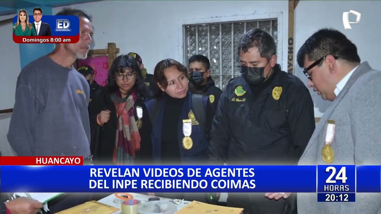 Penal de Huancayo: registran a agentes del INPE recibiendo coimas