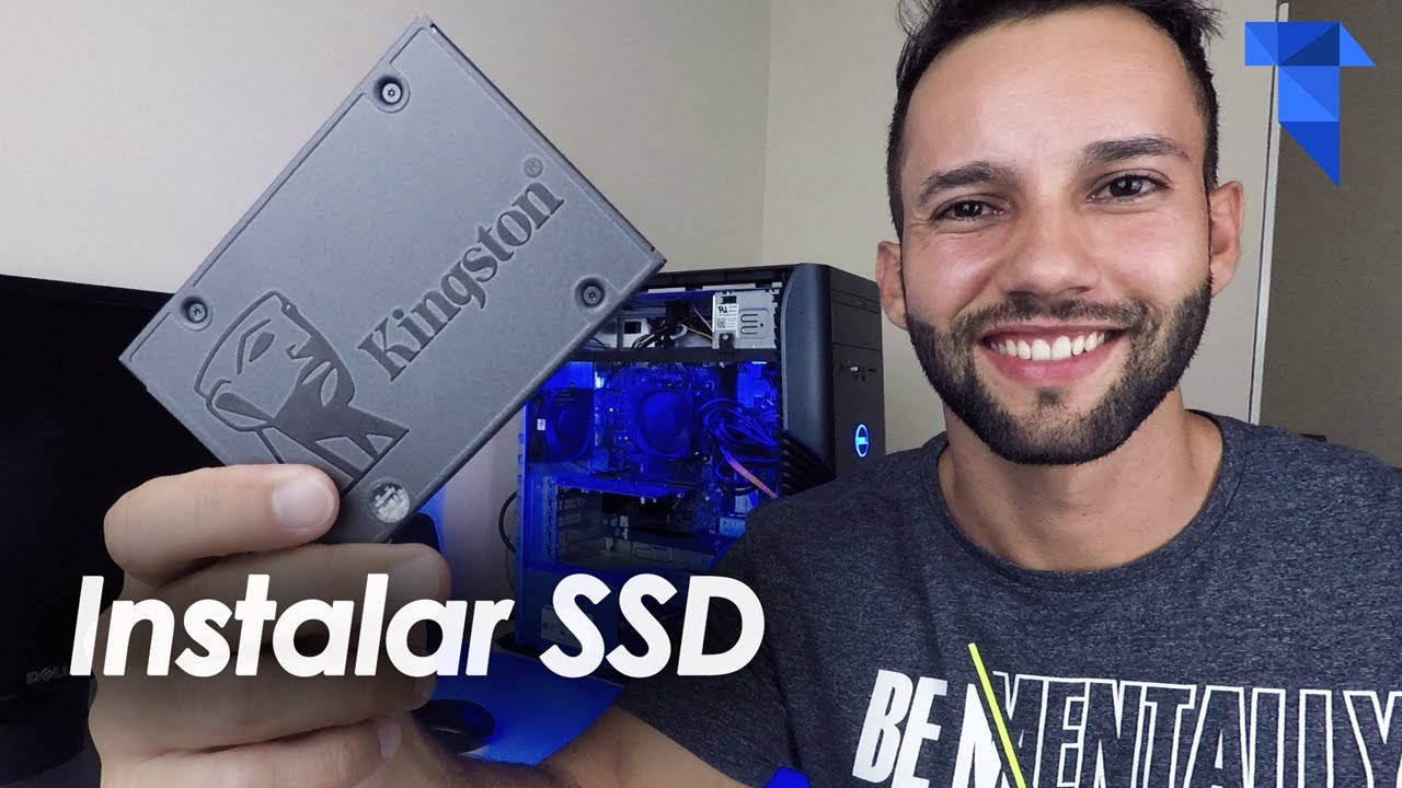COMO INSTALAR SSD NO PC FACILMENTE (Instale voc&ecirc; mesmo) - TutorialTec