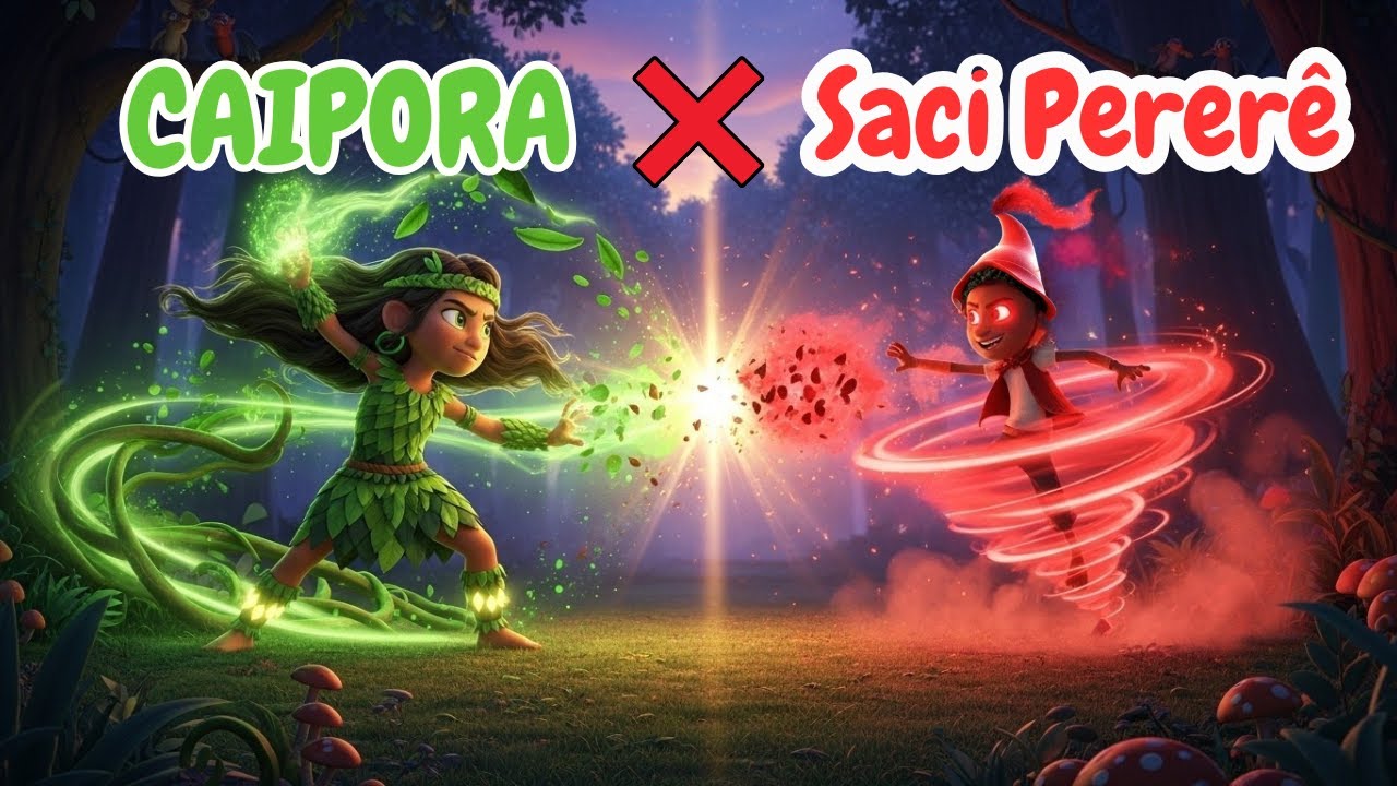 Caipora X Saci Pererê | Música Infantil - Pituchinhos