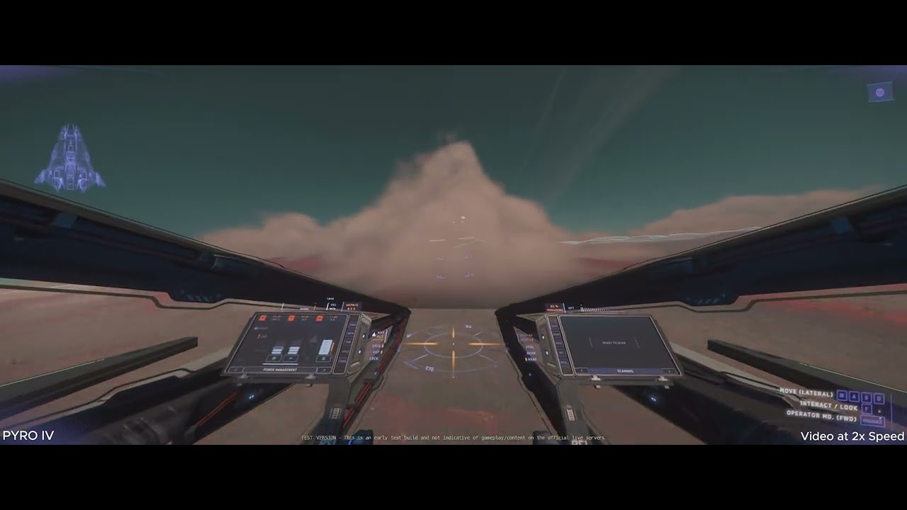 StarCitizen 4.0 - PYRO IV New Cloud Tech Flyby