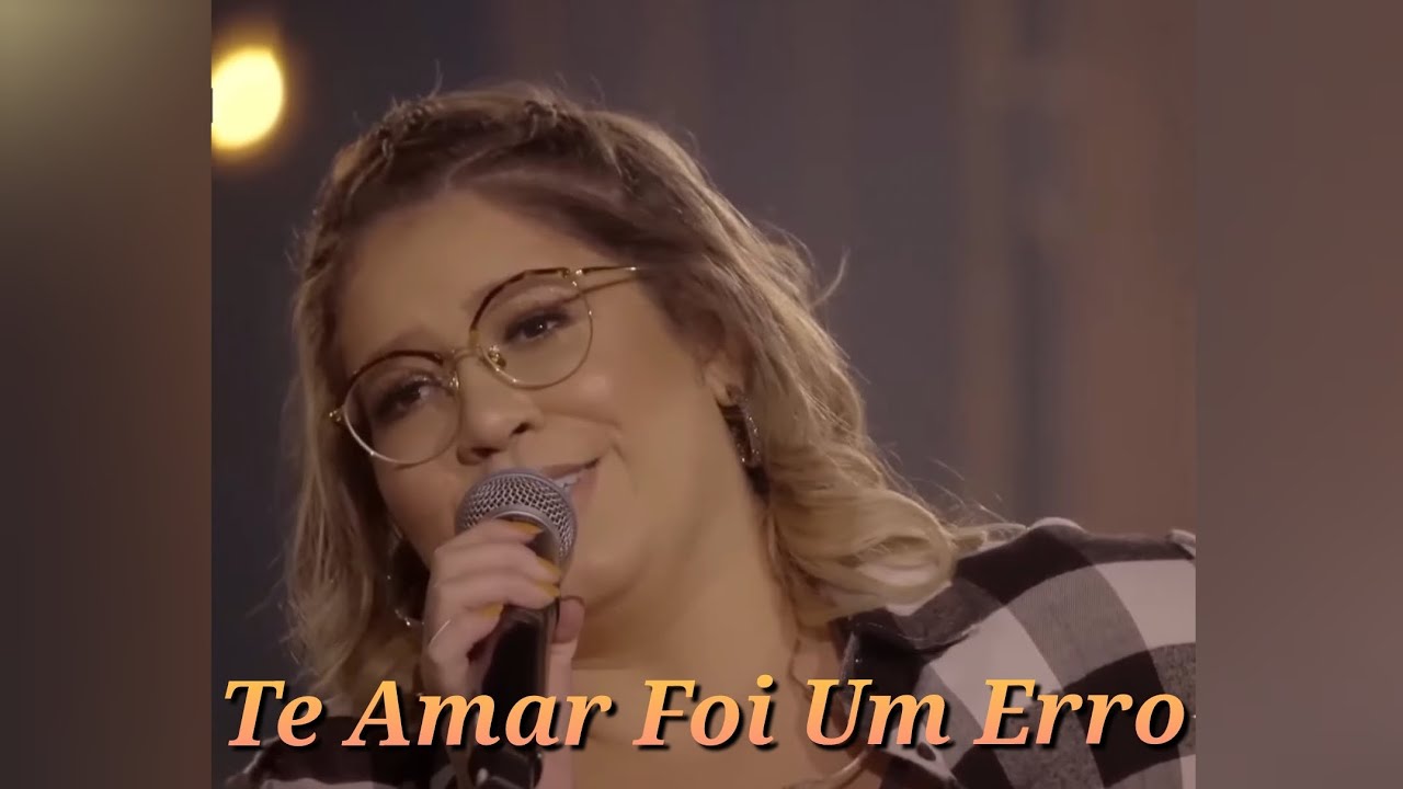 Mar&iacute;lia Mendon&ccedil;a - Te Amar Foi Um Erro - Live Lado B