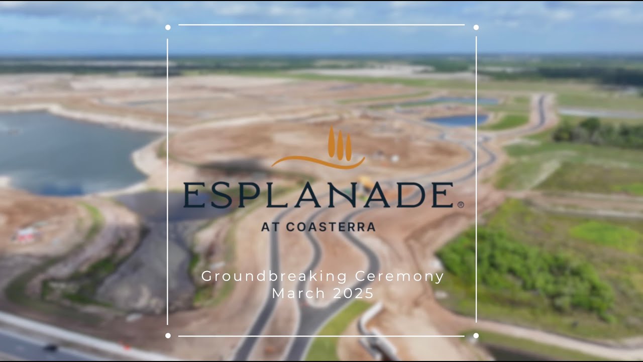 Esplanade at Coasterra Groundbreaking Ceremony