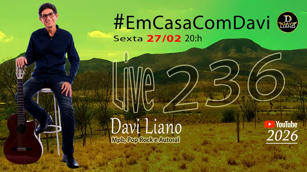 🎶 #EmCasaComDavi 236 ✨ Noite de Covers Inesquecíveis 🎤🎶