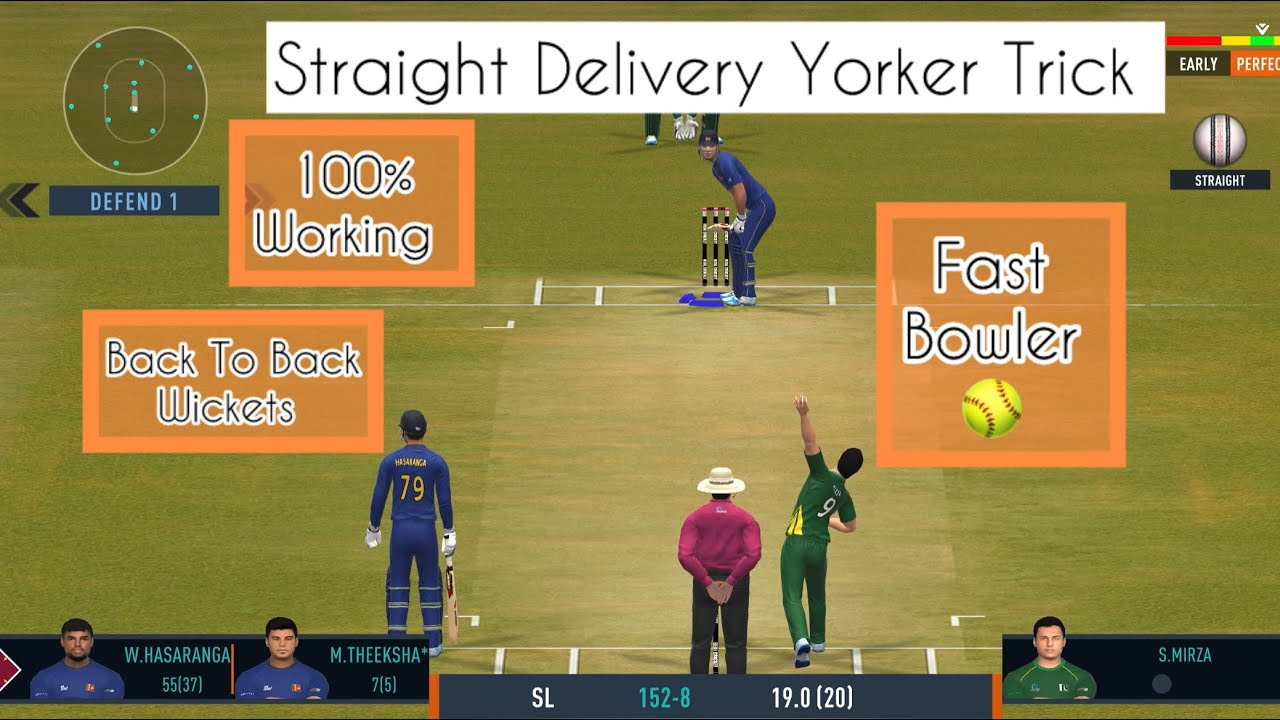 Fast Bowling Wicket Taking Trick 💯 | Real Cricket Krafton Bowling Tips