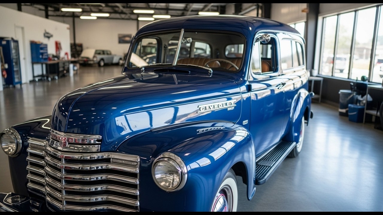 ASMR Car Restoration | 1942 Chevrolet Carryall Suburban | Full Showroom Rebuild (4K POV)