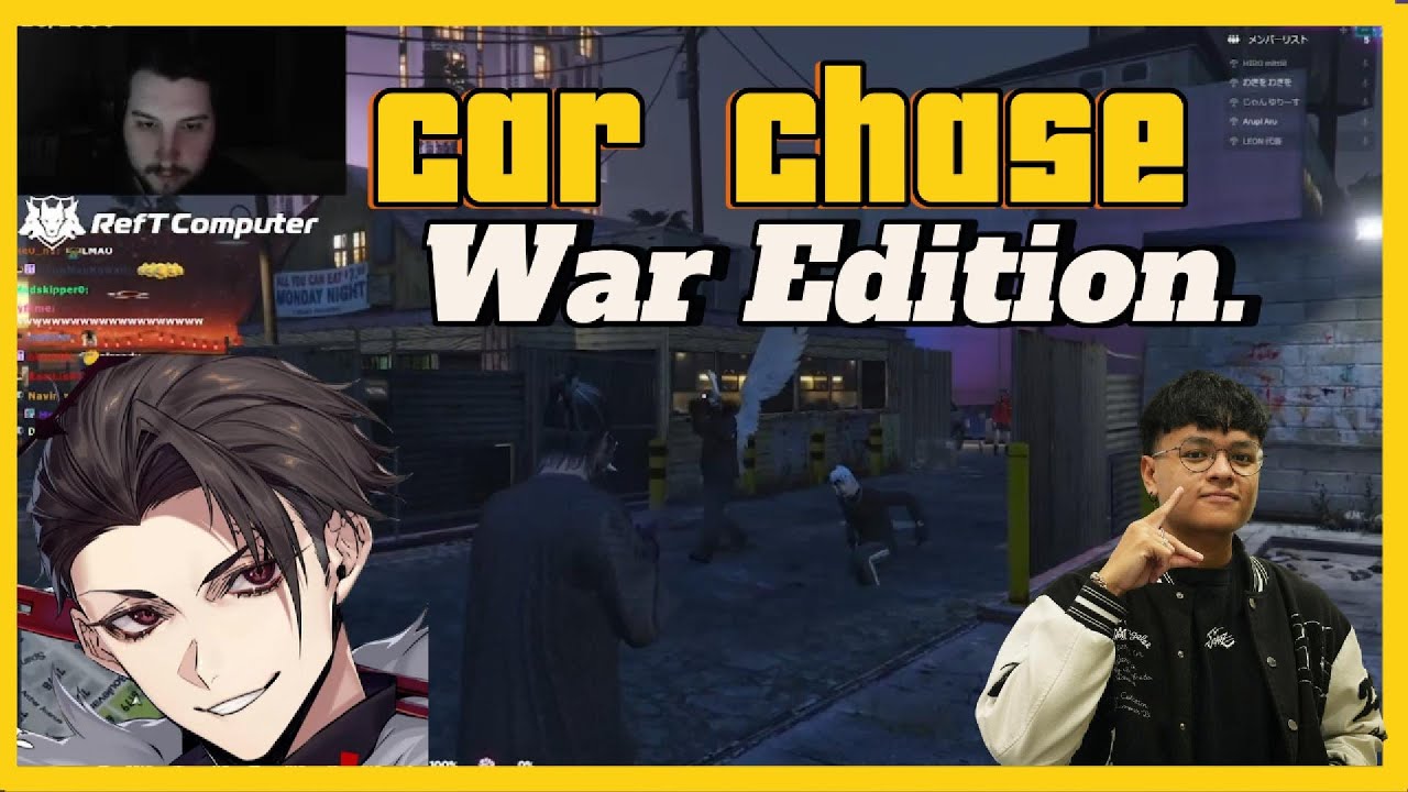 【VCR GTA3】Car Chase : Duo BLGS Most Wanted + Another Bullshittery (ENG SUB)