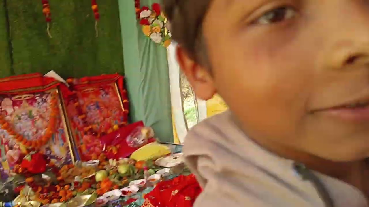 Bhut hi pyara bhajan viral video ####