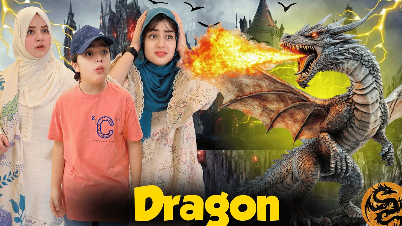 Hamare Ghar Main Fire Dragon Kahan Se Agaya 🐉 Hamain Ghar Chor Ke Bhagna Para | Rida Naqqash Extra