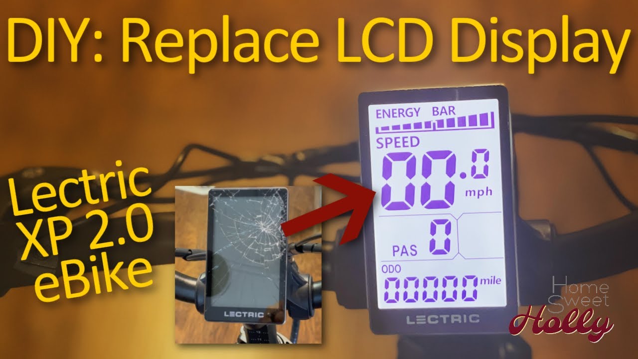 DIY: Replacing the LCD Display, Lectric XP 2.0
