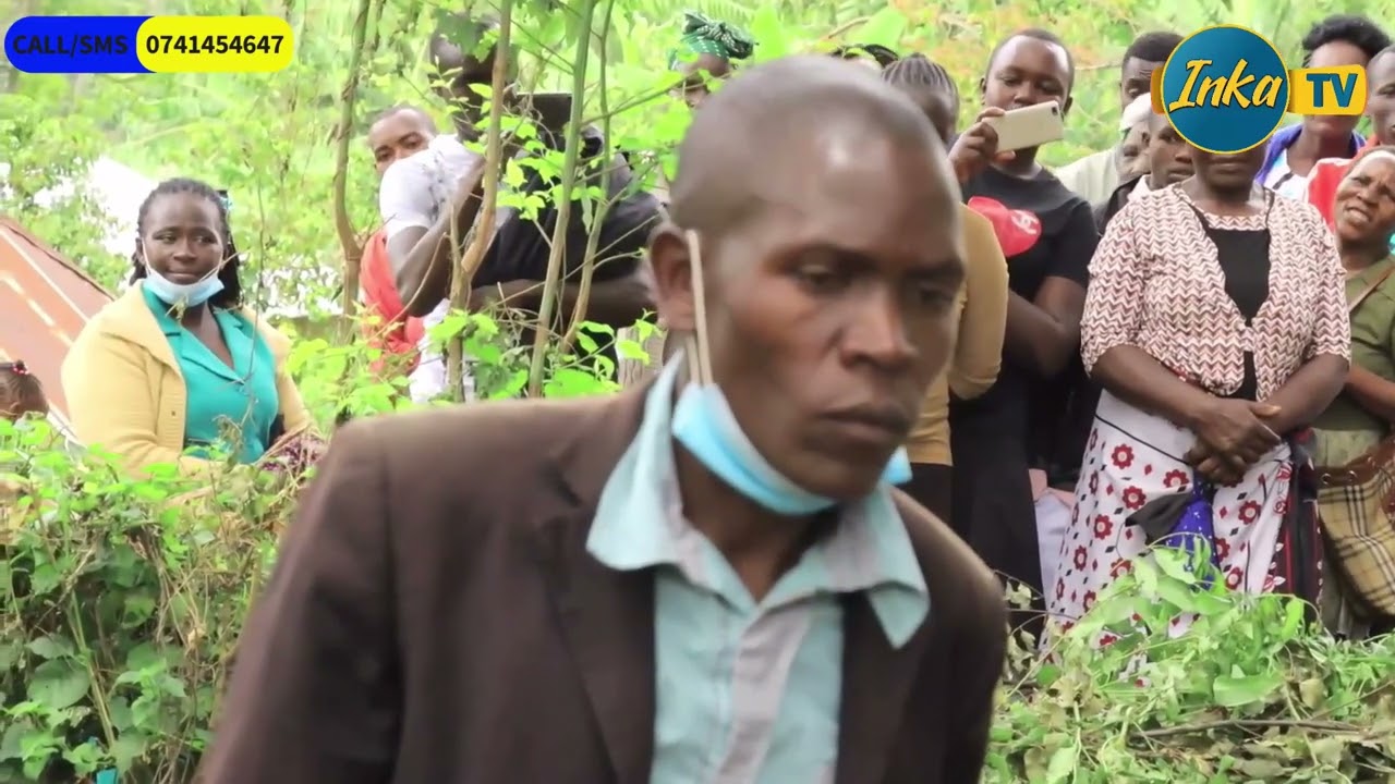 uzuni  ulitanda kote aliposimama na kusimulia yote (abana bane ninu chinguruchiane)