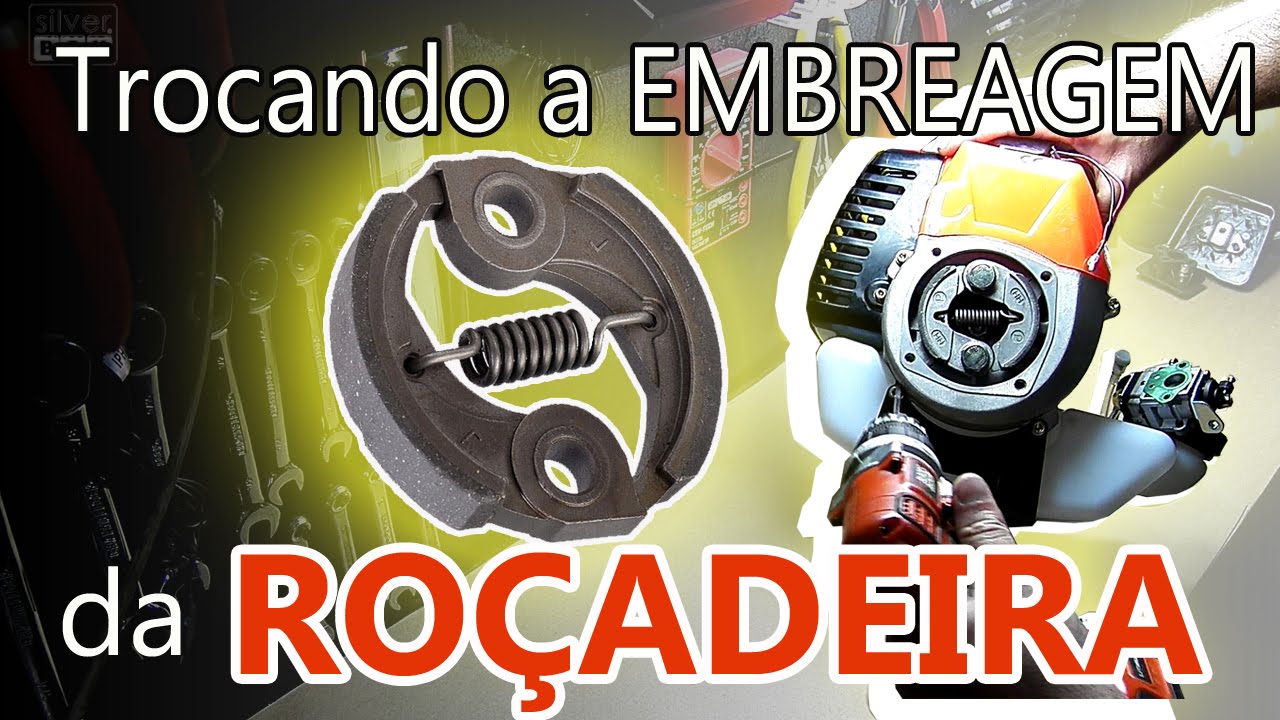 Como trocar a embreagem de uma roçadeira