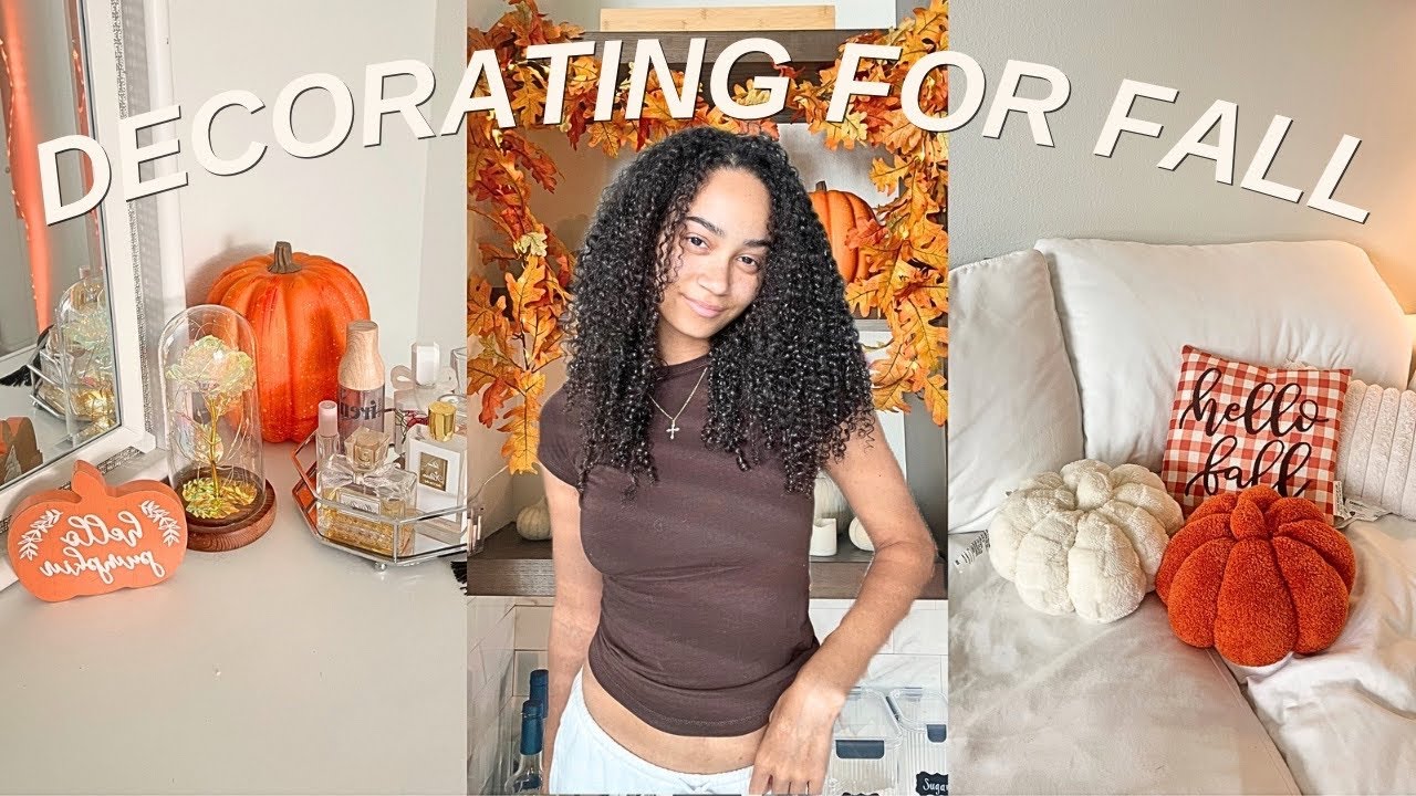 decorating for FALL 2025 🍁 minimalistic, aesthetic, & cozy