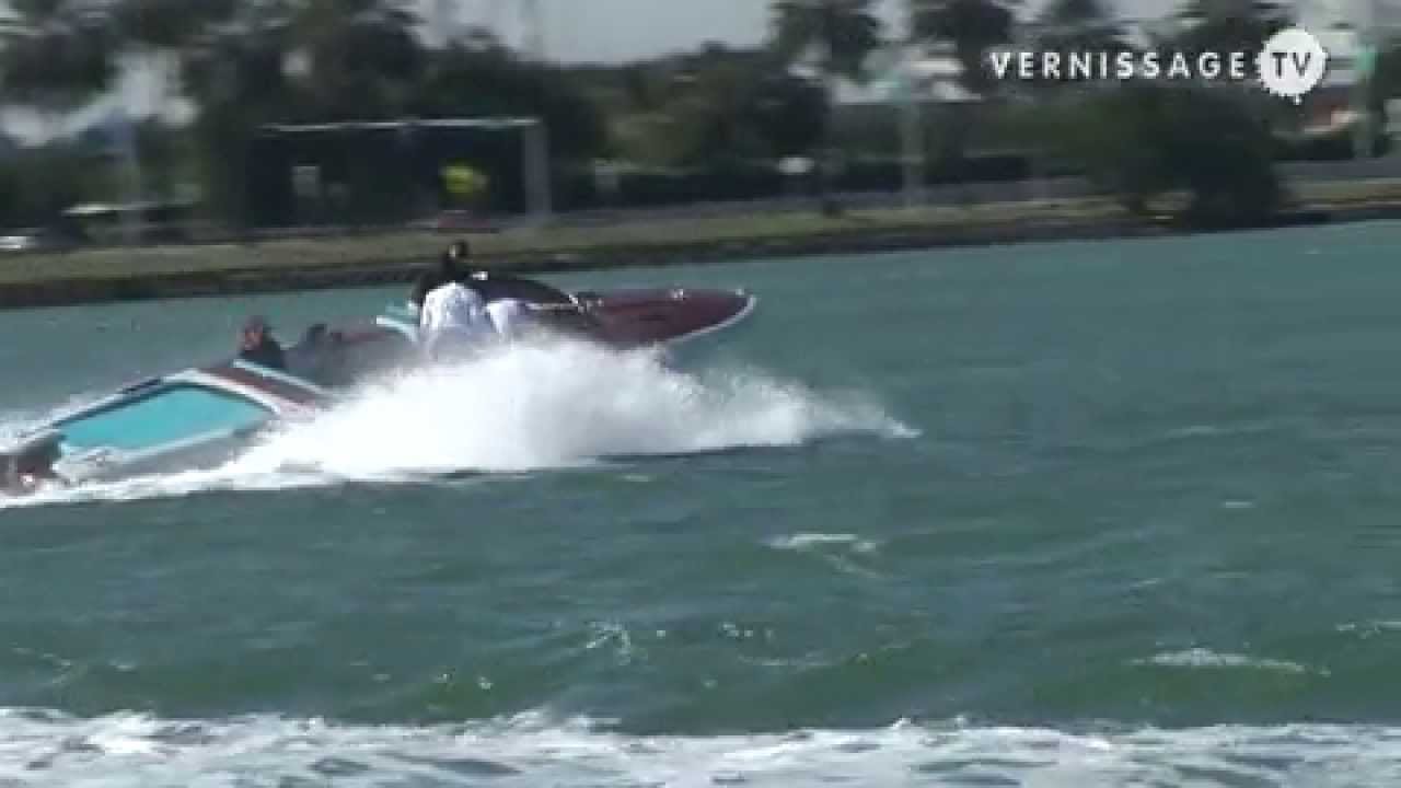 Aquariva by Marc Newson. Sea Trials in Miami Beach