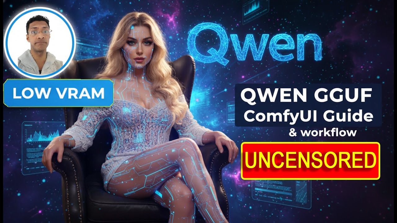 Неотцензурированная версия Qwen Image Edit GGUF в ComfyUI: руководство по настройке и рабочему пр...