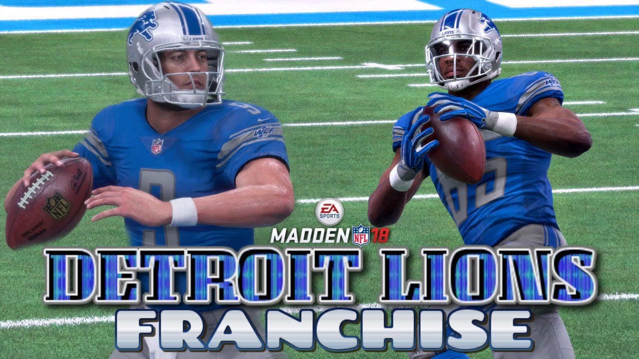 Madden NFL 18 Detroit Lions Franchise EP1 - Franchise Set-Up + Week 1 vs Arizona Cardinals