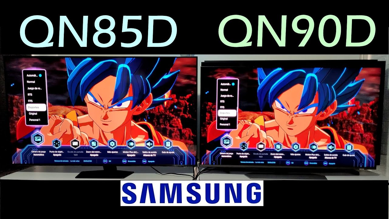 SAMSUNG QN85D vs QN90D / 144Hz 120Hz Mini LED 4K Smart TVs