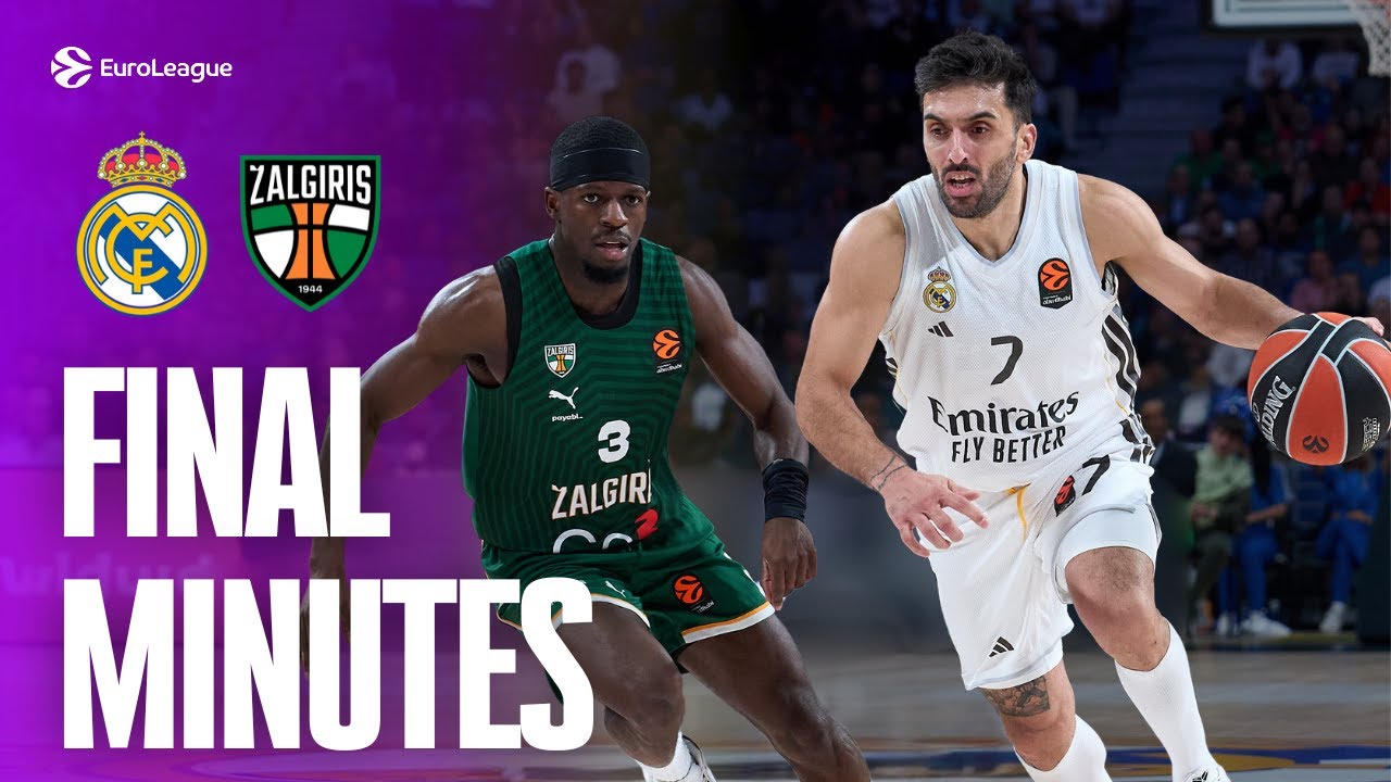 Scoring Madness to the Buzzer | Real Madrid vs Zalgiris | FINAL MINUTES