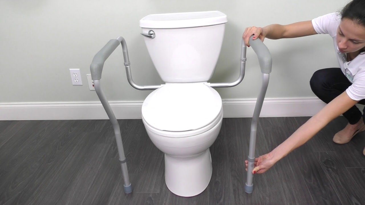 How To Assemble The Toilet Safety Rail - Vive Health