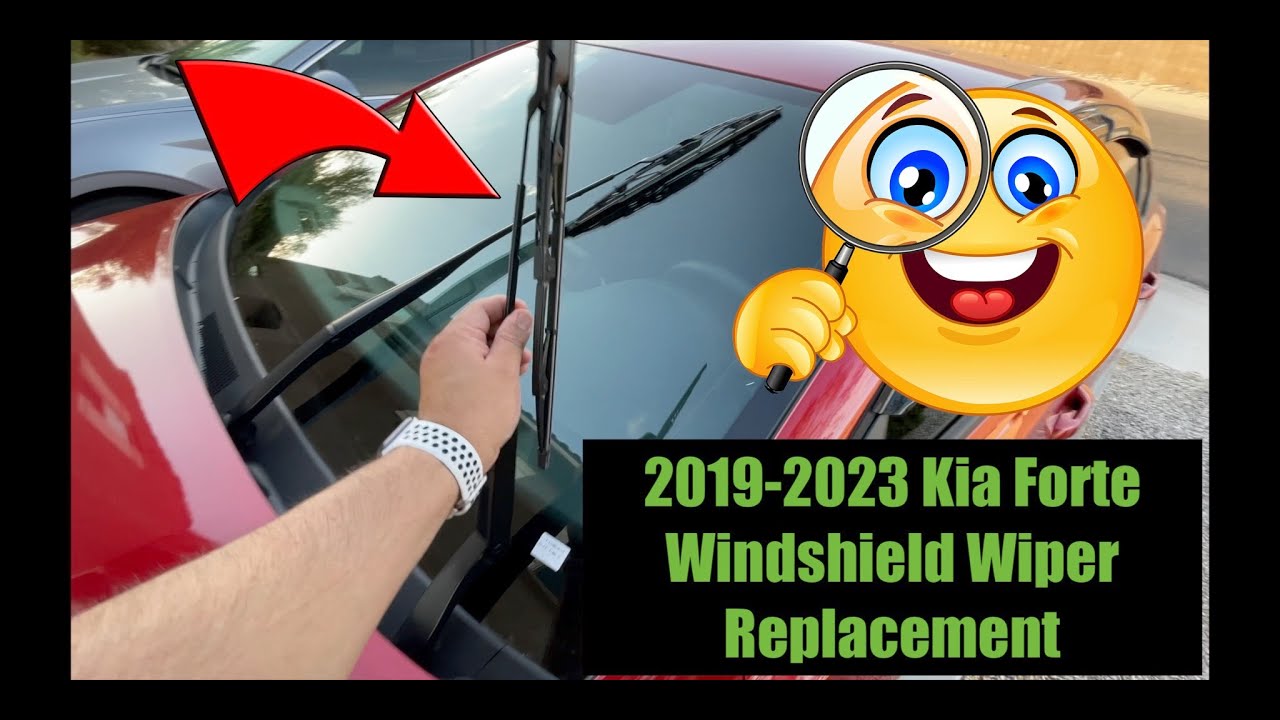 How To Raise Your Windshield Wipers on 2019-2023 Kia Forte