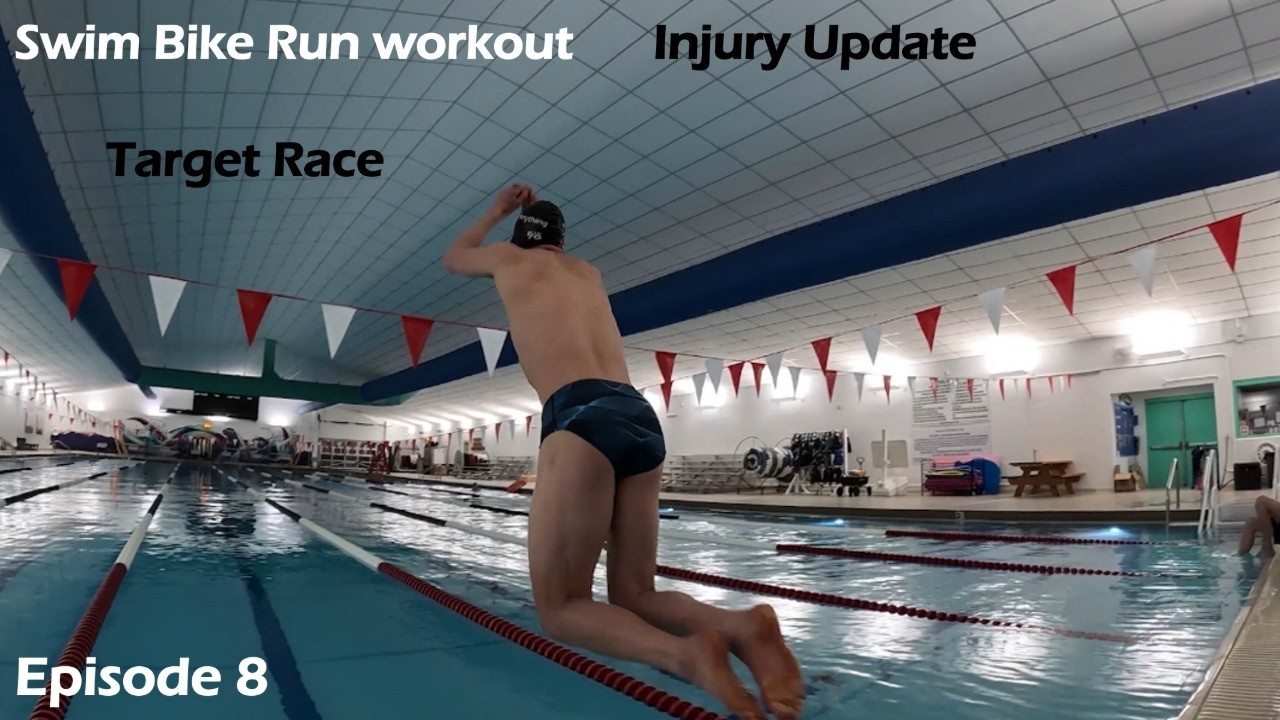 Swim Workout + Injury Update + First Race Target