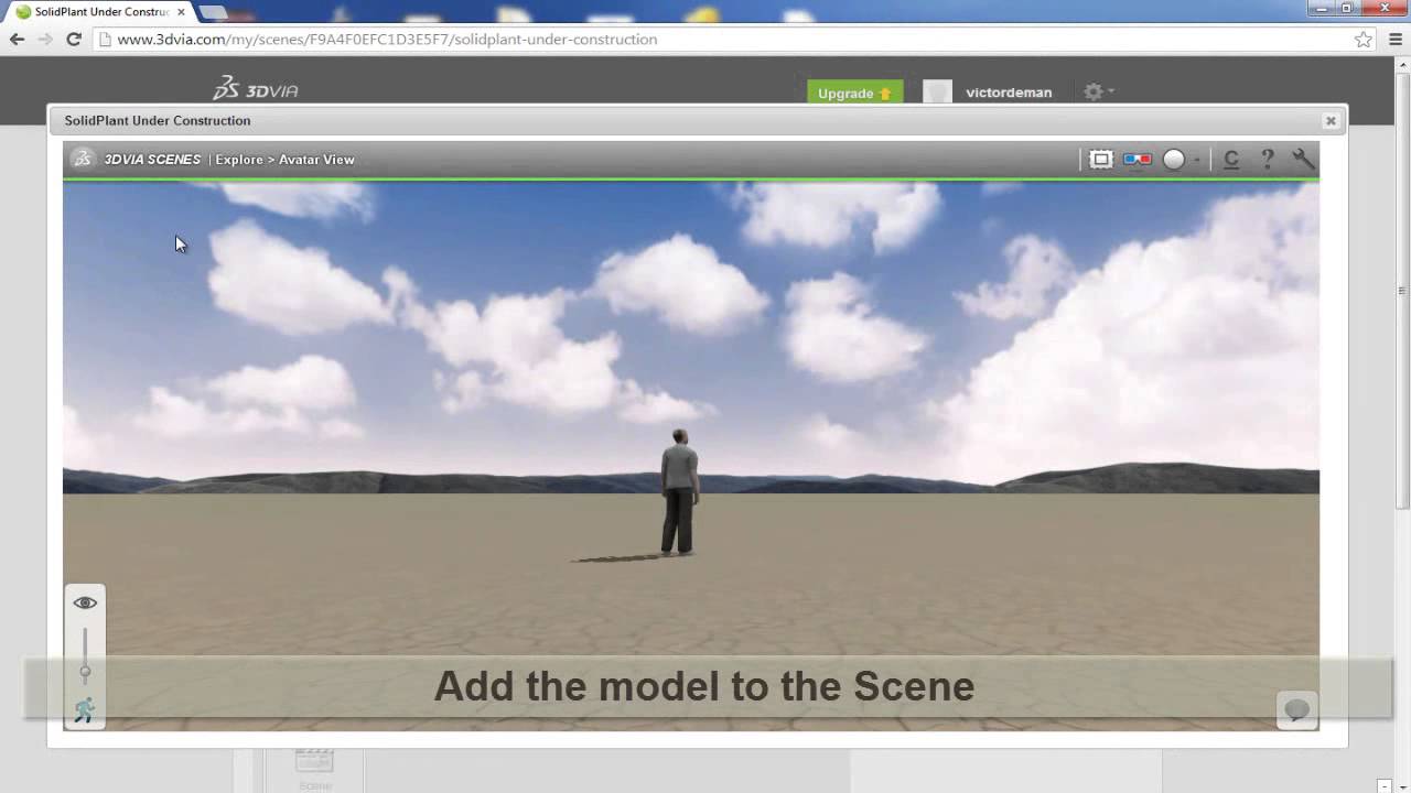 SolidPlant and 3D VIA Scene