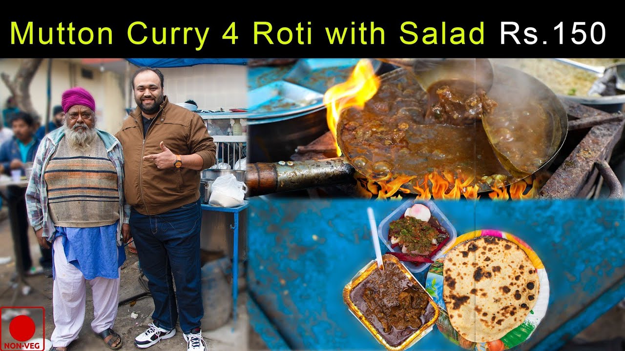 The Cheapest Mutton Thali 150Rs At Pritam Meat Wala