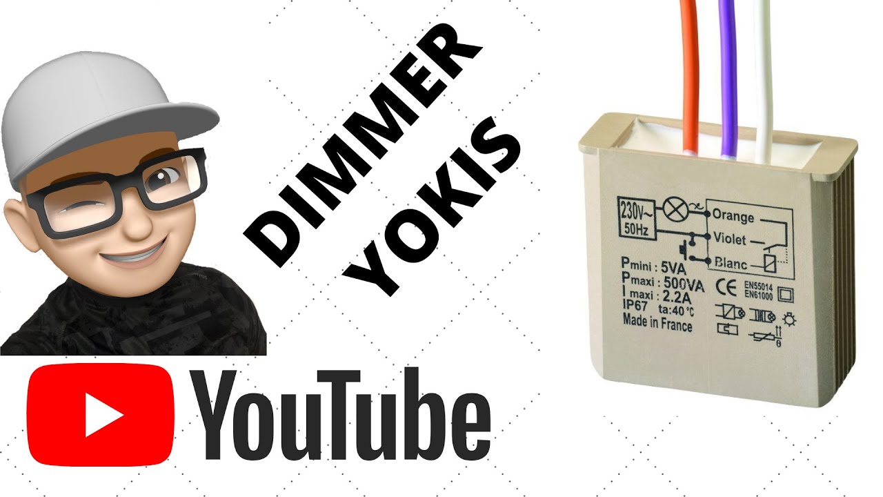 Dimmer encastré YOKIS
