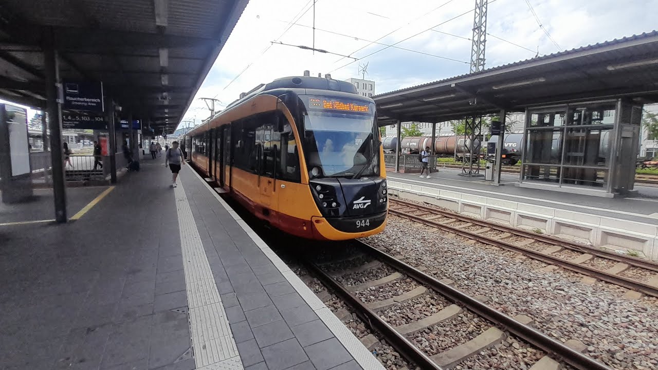Mit der S-Bahn Karlsruhe ET2010 Als S5 Von Karlsruhe Daxladen Dornröschen Nach Pforzheim Hbf