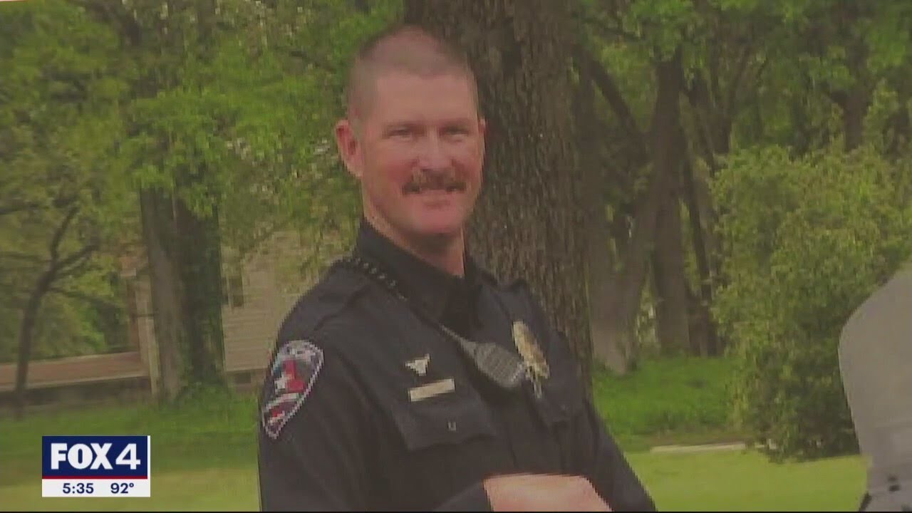 Search continues for driver who killed Arlington officer in hit-and-run