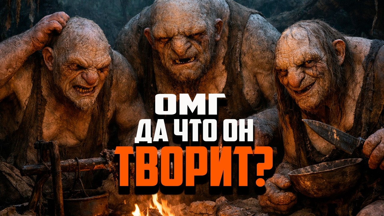 Том, Билл и Берт делают грязь | Властелин колец BFME 2 ROTWK Ennorath mod