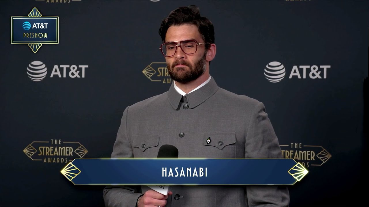 HasanAbi on the Streamer Awards 2025 red carpet