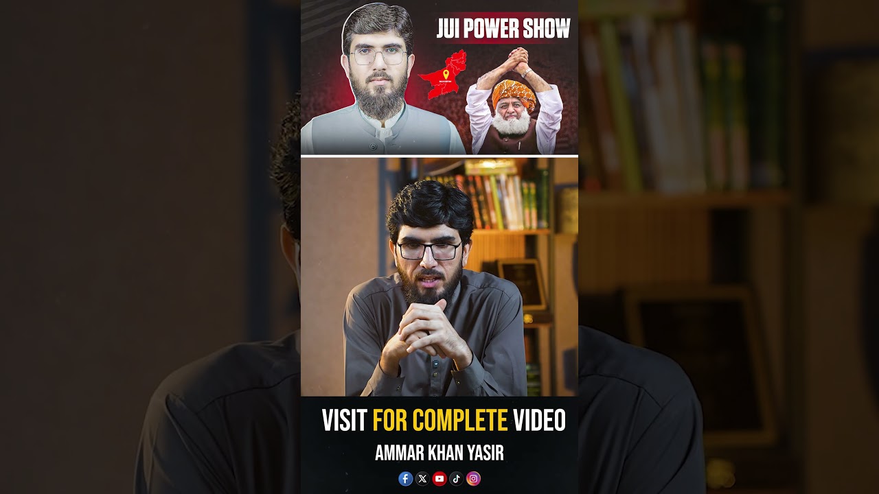 Ammar Khan Yasir&rsquo;s Political Analysis   #ammarkhanyasir  #PishinJalsa  #PoliticalAnalysis