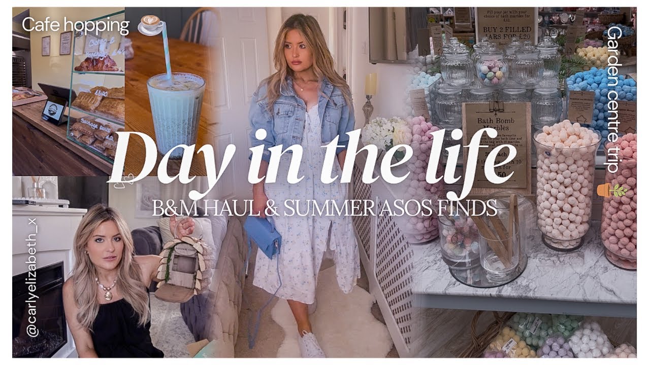 Summer Day in the Life | B&M Haul, ASOS Try-On & Garden Centre Trip