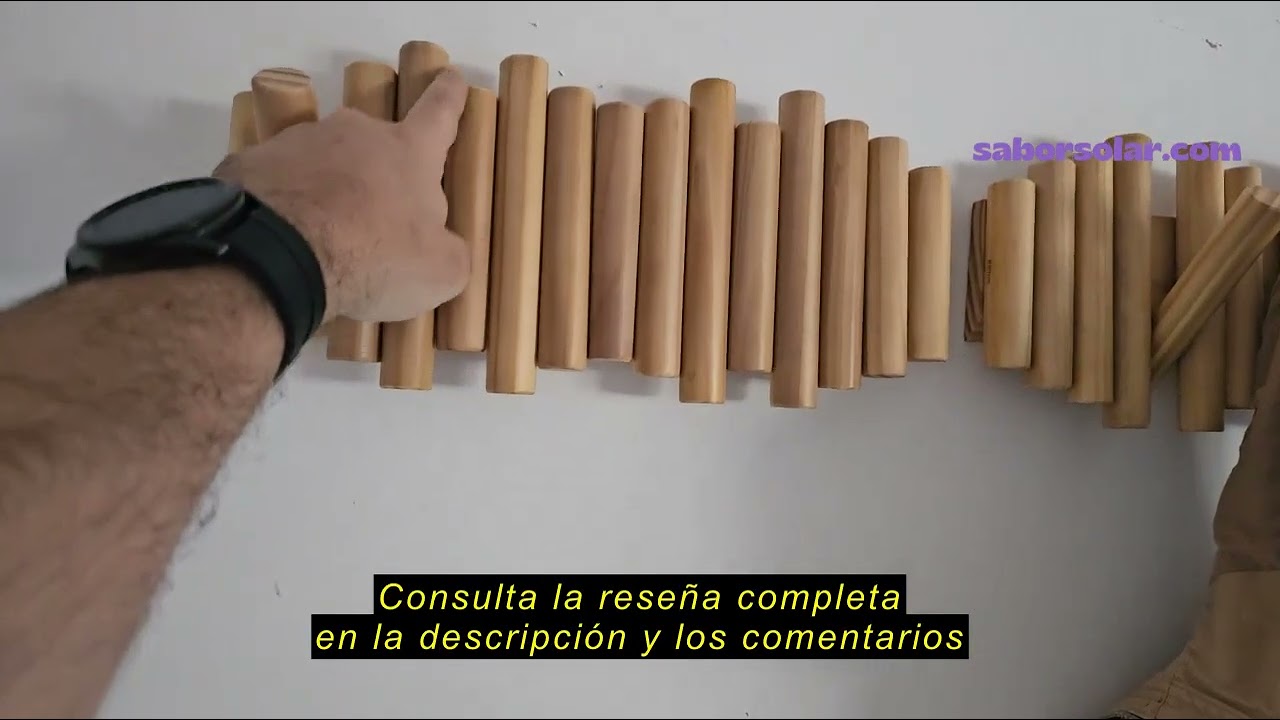 Reseña del Umbra Picket Percha de Pared con 5 ganchos extraíbles, Nogal envejecido