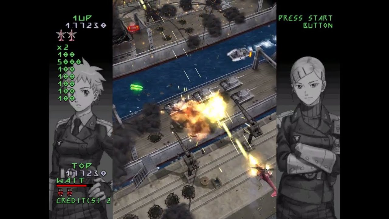 Under Defeat (2005) Sega Dreamcast HD 60fps