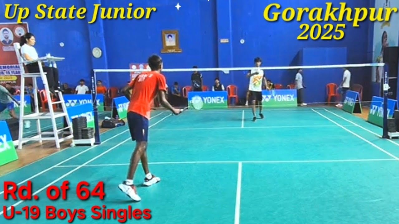 Shivam Yadav[5/8] Vs Prashant Kishore, U19 BS Rd.of 64, UP State Chmpionshp Gorakhpur Sept 2025