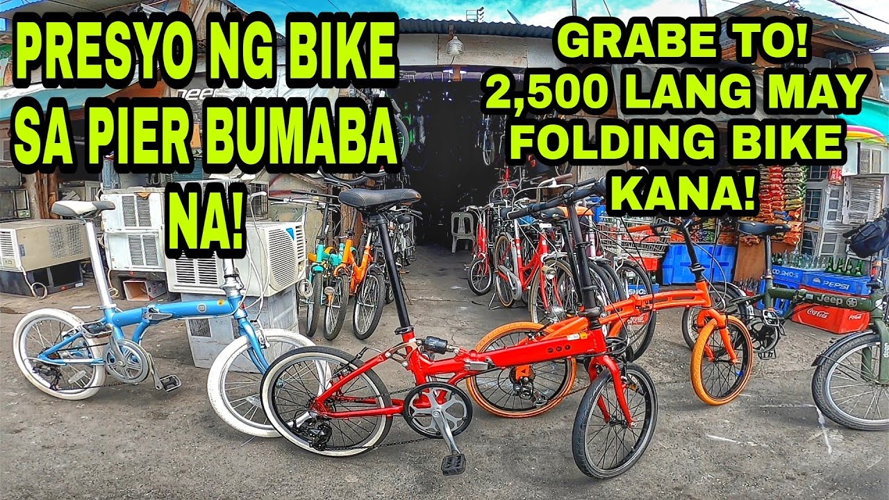 BAGSAKAN NG BIKE SA PIER!