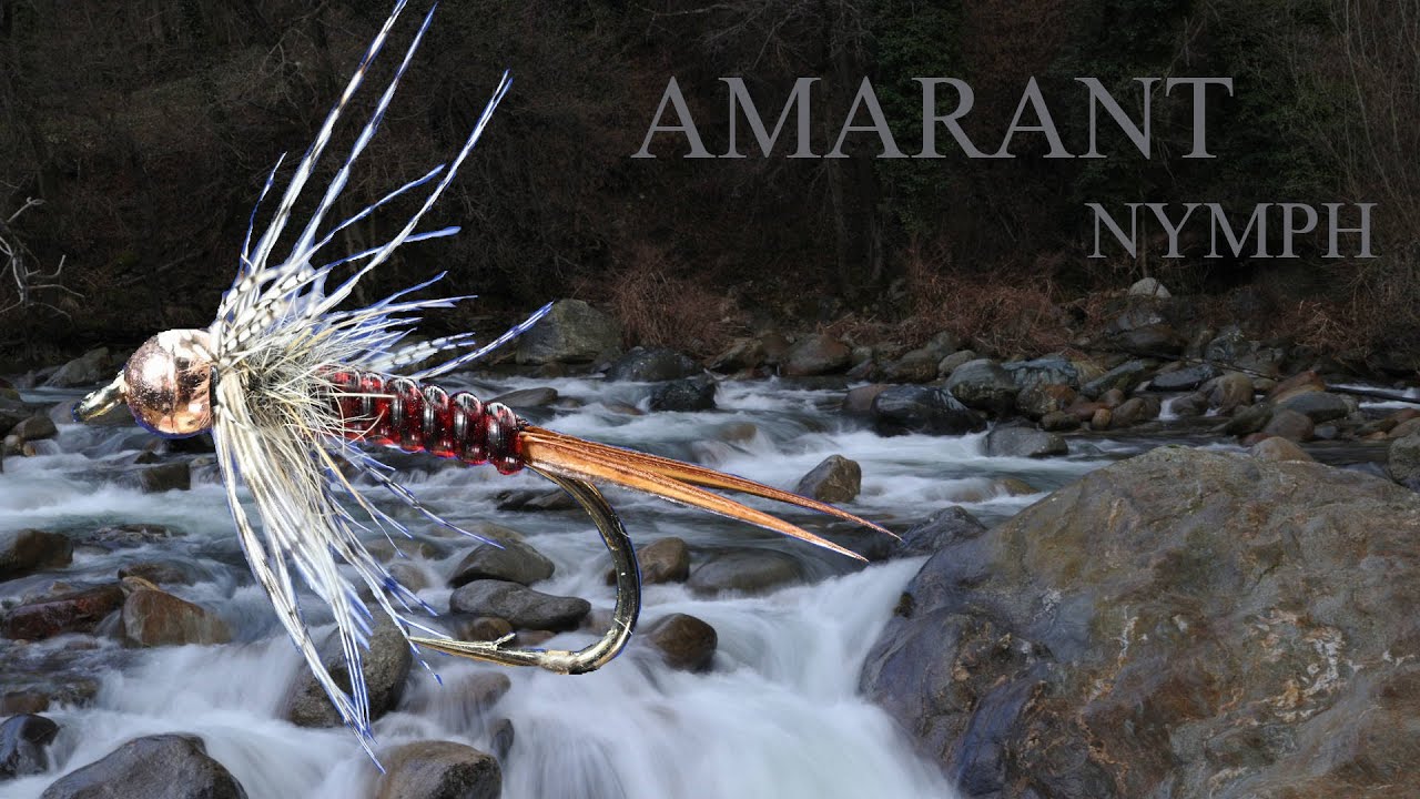 Tying the Amarant nymph - a winning nymph for fast waters