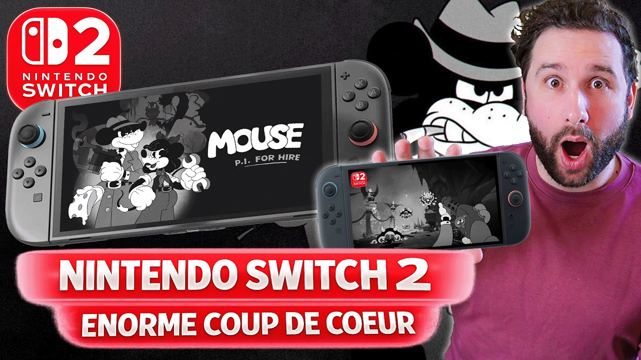 MOUSE P.I sur NINTENDO SWITCH 2 : ENORME COUP DE COEUR 😱 PREMIER TEST, GAMEPLAY FR & AVIS 🔥